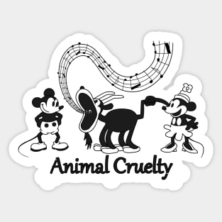 Steamboat Willie Sticker